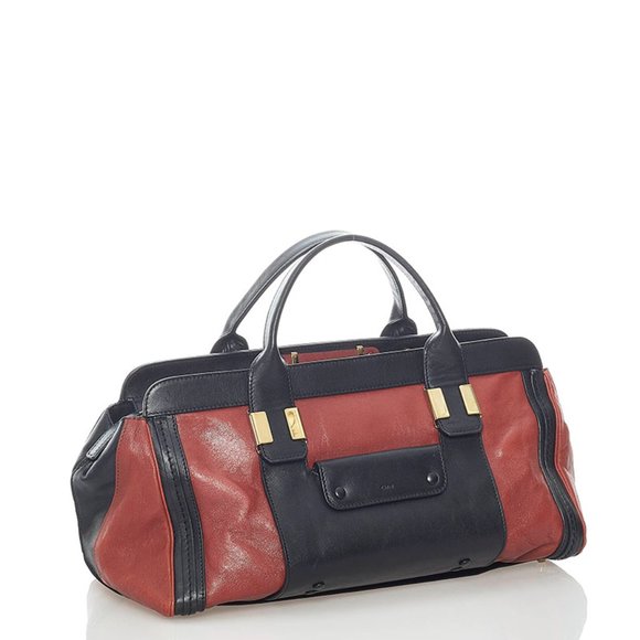 Chloe Alice Leather Satchel - Picture 2 of 8